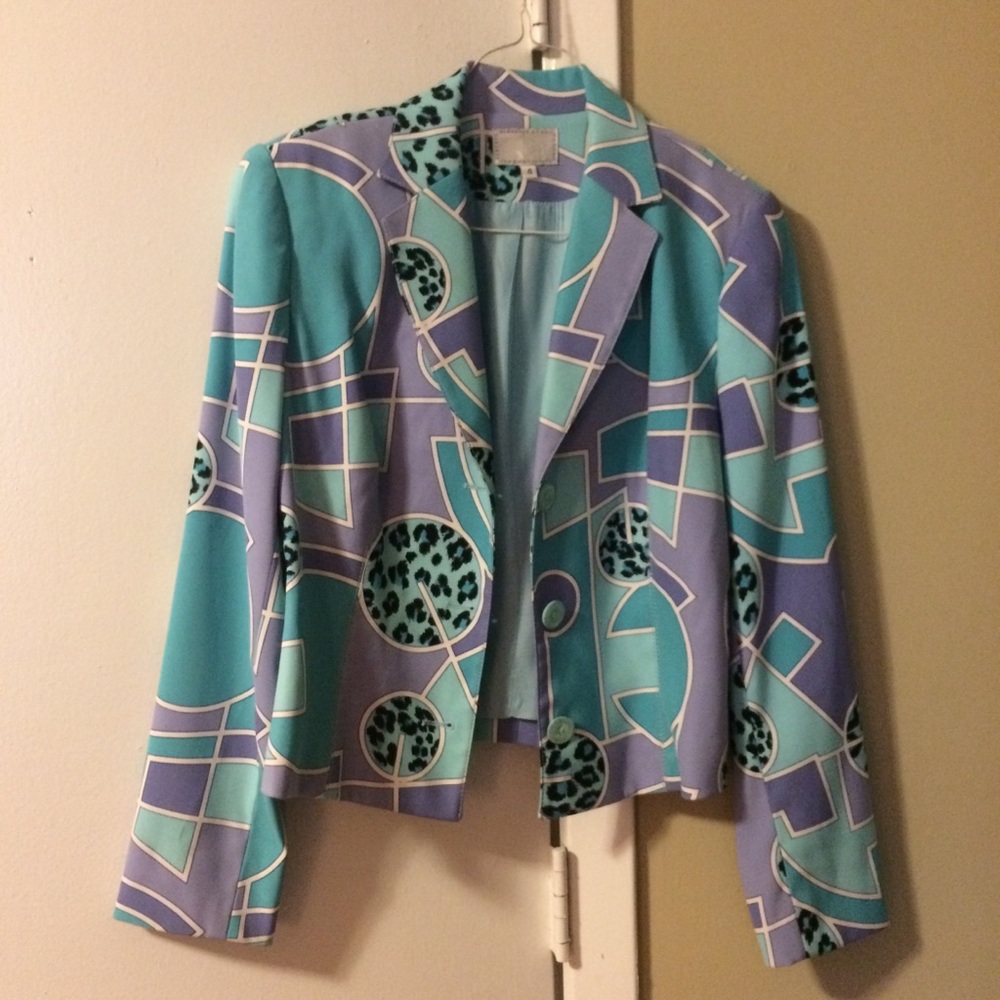 Vintage Geometric blazer
